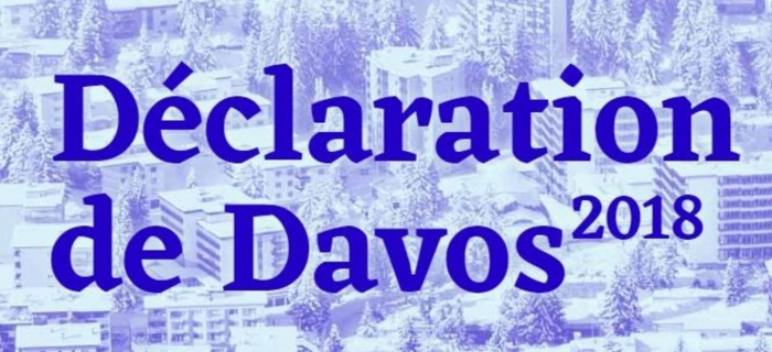 Déclaration de Davos 2018