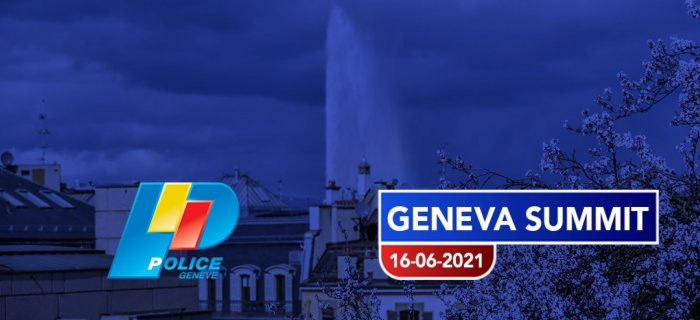 Visuel avec le logo de la police