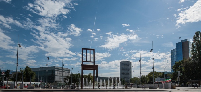 Place des Nations. Photo Genève Tourisme / Olivier Miche