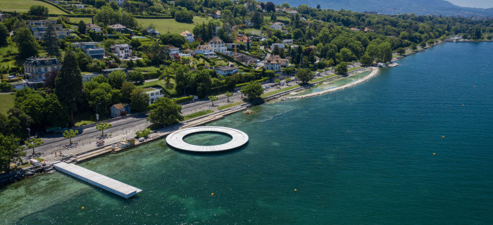 Le quai de Cologny