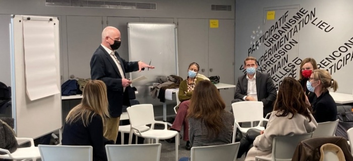 Atelier de prospective avec la Genève internationale, le 5 novembre 2021 à l'espace 3DD @DAI