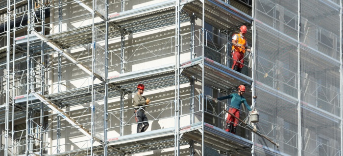 Chantier sur l'ancien site Firmenich