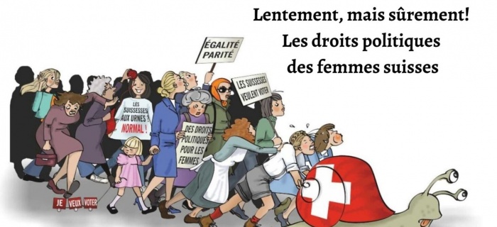 couverture BD de Gendering & Mautienne Prod sur les droits politiques des femmes suisses