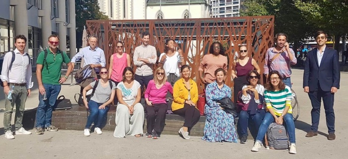 Les étudiants lors du lancement de la formation en septembre 2021