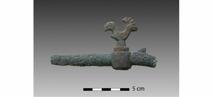 Un robinet de soutinage, © service d'archéologie