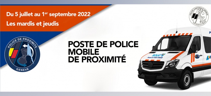 Poste de police mobile de proximité