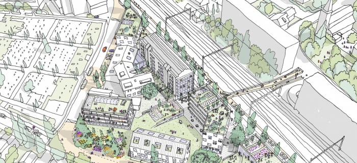 Image du projet de quartier Delta-V à Versoix