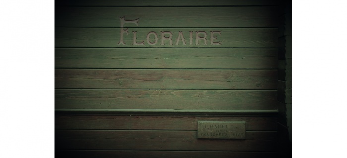 Chalet Floraire, inscriptions, © OPS