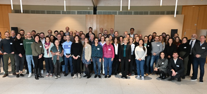 Photographie de groupe des entreprises et mandataires ayant participé à la mesure Diagnostic-action 2022.