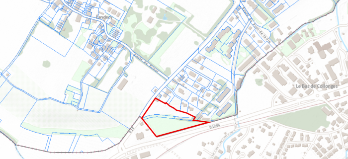 Localisation du projet de quartier