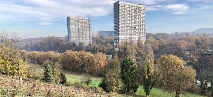 Différentes zones d'affectation au Lignon
