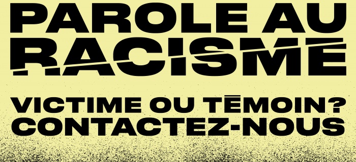 Coupons la parole au racisme !