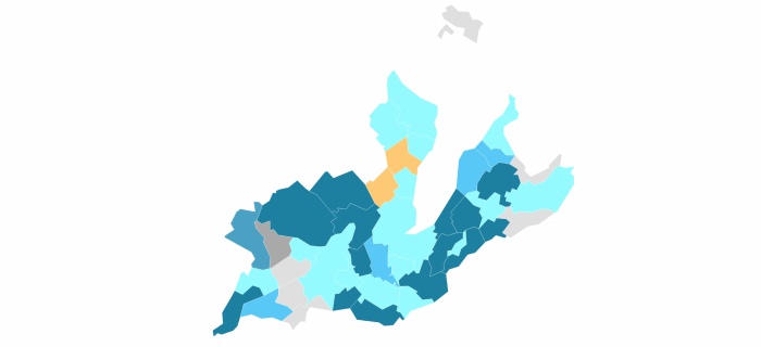 Carte des plans directeurs - mai 23