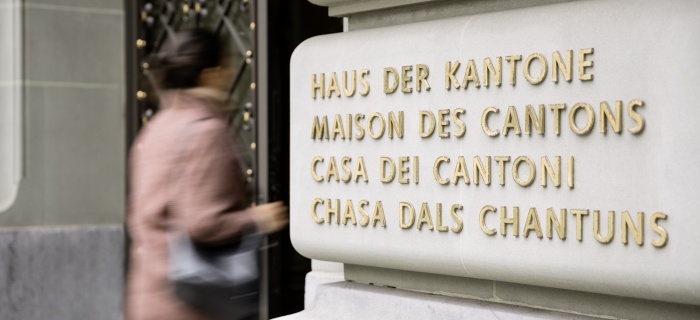 La Maison des cantons, où se trouvent les bureaux de la Fondation pour la collaboration confédérale  - Photographie : Simon Ianelli