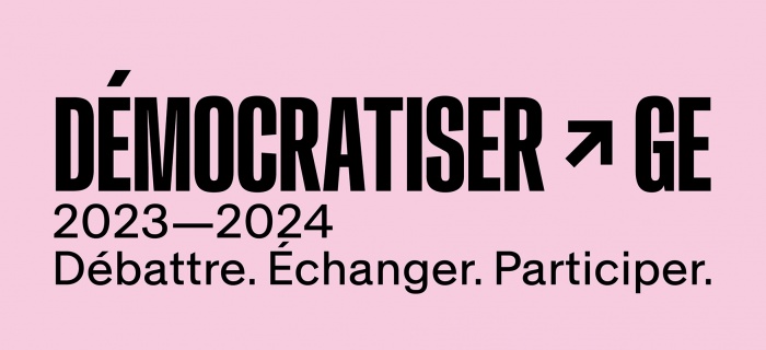 Démocratiser GE - 2023-2024 - Débattre. Echanger. Participer