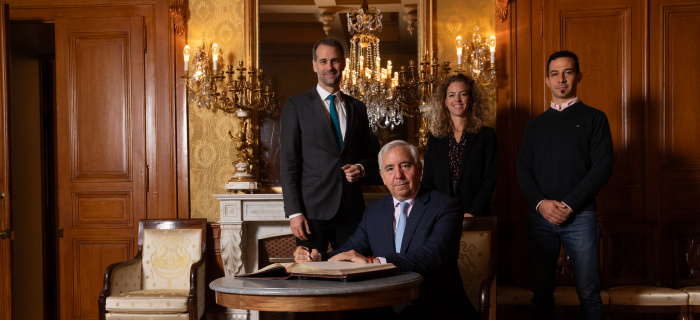 Visite de courtoisie de S.E. Monsieur l'Ambassadeur Federico Villegas, représentant permanent de la République argentine auprès de l'ONU à Genève