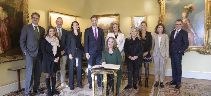 Déjeuner de courtoisie en l'honneur de Madame Amy Pope, directrice générale de l'Organisation internationale pour les migrations (OIM), à l'occasion de sa prise de fonction