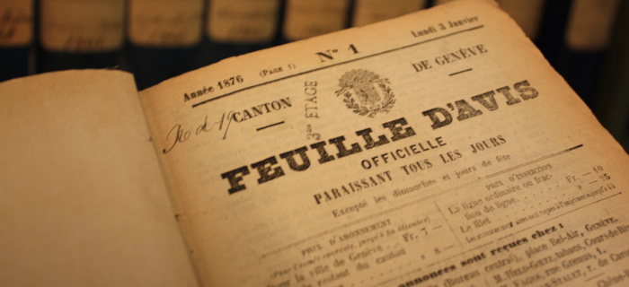 Feuille d'avis officielle