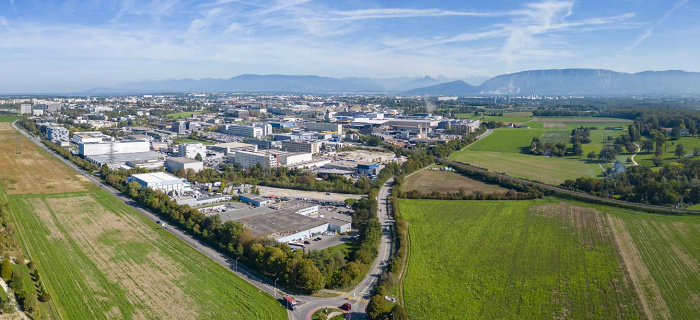 La Zymesaver vue du ciel © Drone GVA