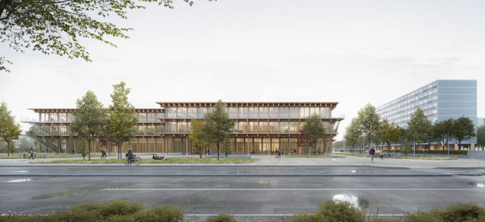 Projet GDAP Architectes, nouvelle école à Meyrin
