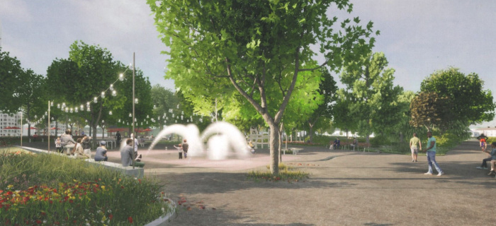 Projet de réalisation de l'aménagement du parc de Vuillonnex
