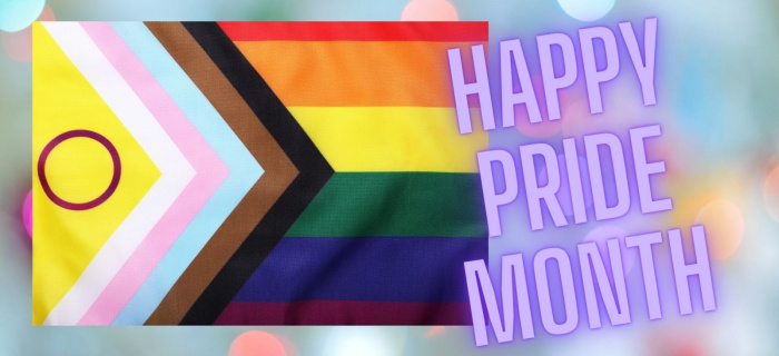 drapeau LGBTIQ+ Happy pride month