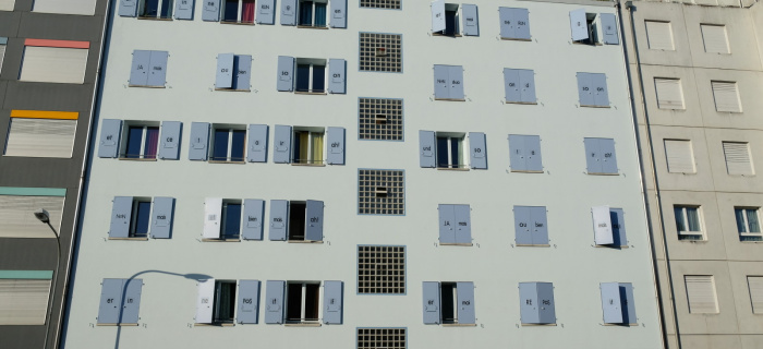 Façade d'un immeuble