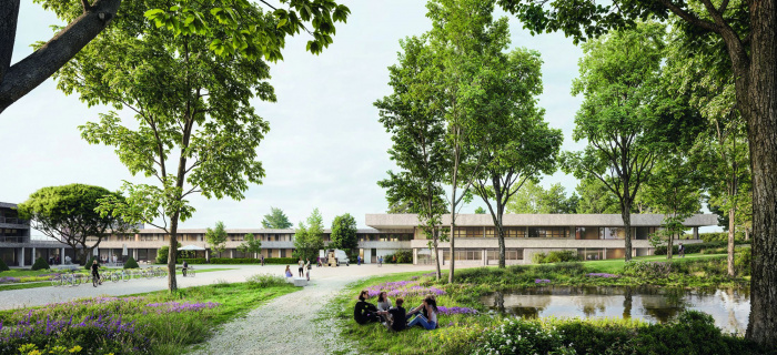 Projet d'architecture de l'extension de Lullier