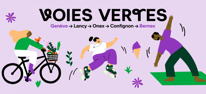 La Voie verte Genève-Bernex