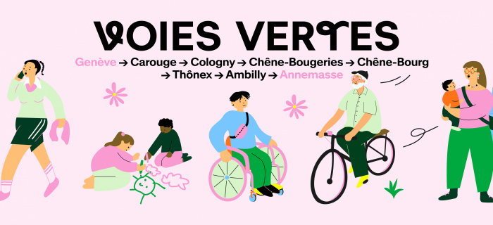 La Voie verte Genève-Annemasse
