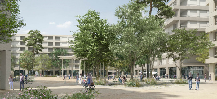 Future place des Acacias