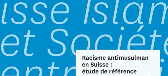 Couverture de l'étude sur le racisme antimusulman en Suisse