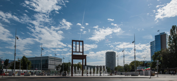 Place des Nations. Photo Genève Tourisme / Olivier Miche