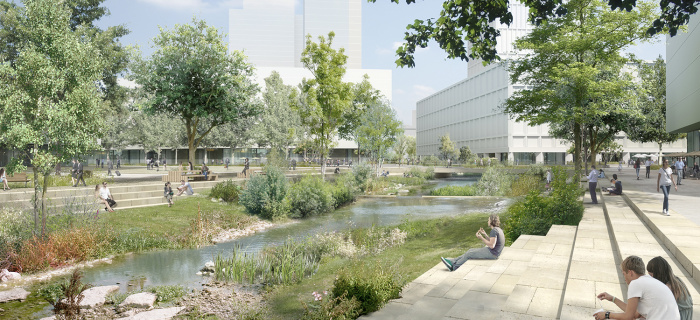 Secteur Etoile de la Drite remise à ciel ouvert (c) archigraphie