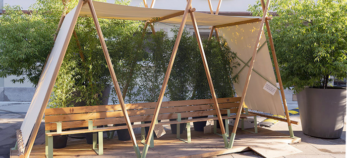 Espace de fraicheur en ville