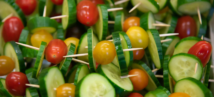 Brochettes de légumes