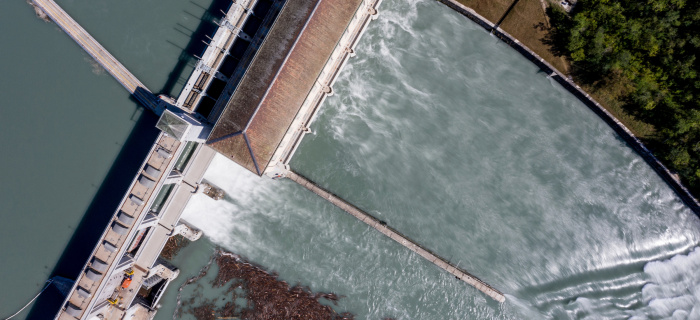 Barrage de Chancy-Bougy (c) Loris Von Siebenthal