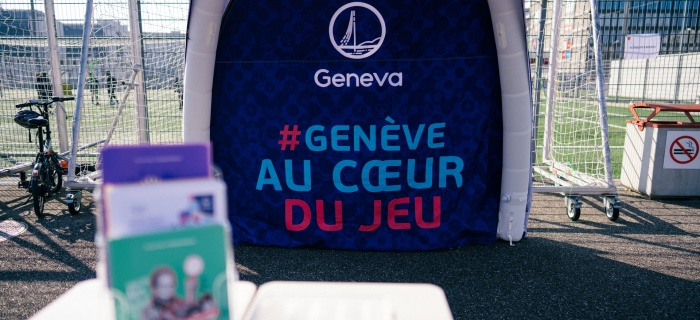 L'Euro féminin à Genève. Crédit photo: Thibaut Fuks/Avrile