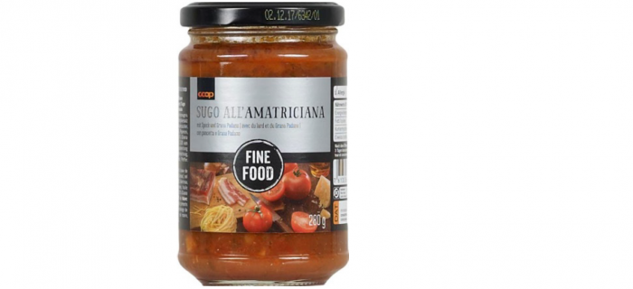 Pot de sauce Amatriciana Fine Food Coop