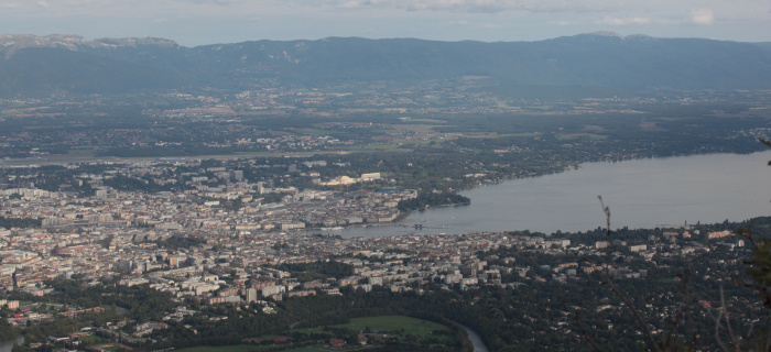 Genève vue du Salève - Photo Etat de Genève, J.-P. Di Silvestro