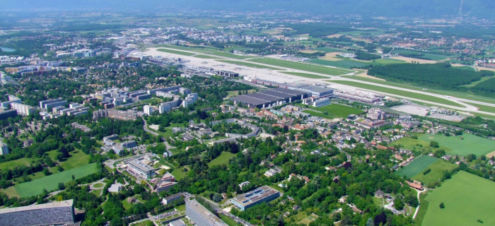 Vue aérienne Cointrin