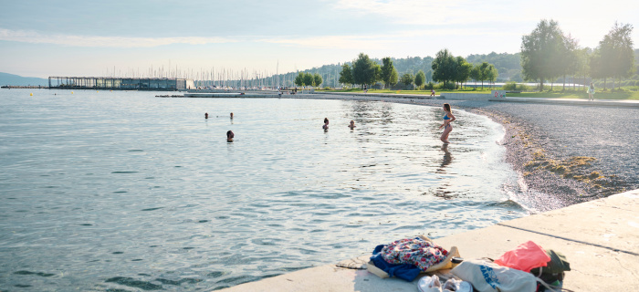 Plage des Eaux-Vives - Image prétexte