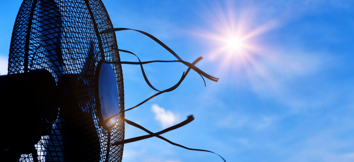 Image ventilateur au soleil