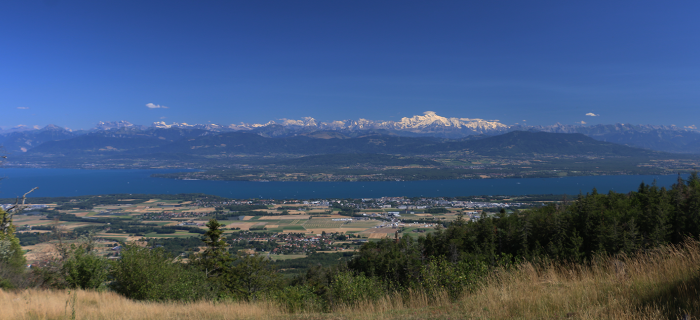 Vue panoramique depuis le Jura © Région Nyon