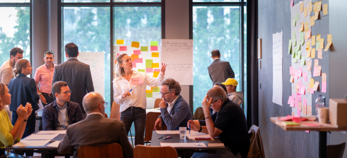Photo de l'un des ateliers durant les Assises du commerce