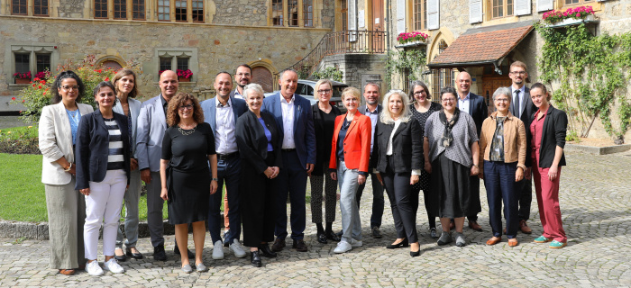 rencontre sept conseillères et conseillers d’Etat romands en charge de l’égalité 