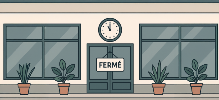 Fermeture exceptionnelle du SRSP
