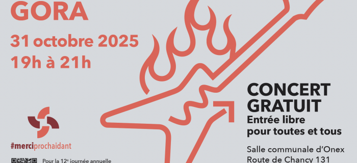 Concert organisé par le bureau de la proche aidance le 31 octobre 2025