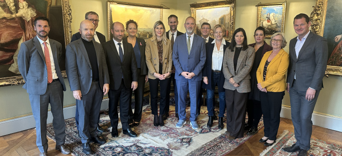 Photographie des participants à la rencontre du 3 octobre 2025