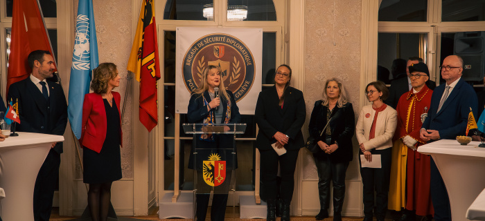 Genève célèbre les 25 ans de la Brigade de sécurité diplomatique